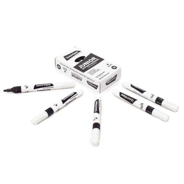 QuickView Children's Drywipe Pens - Black