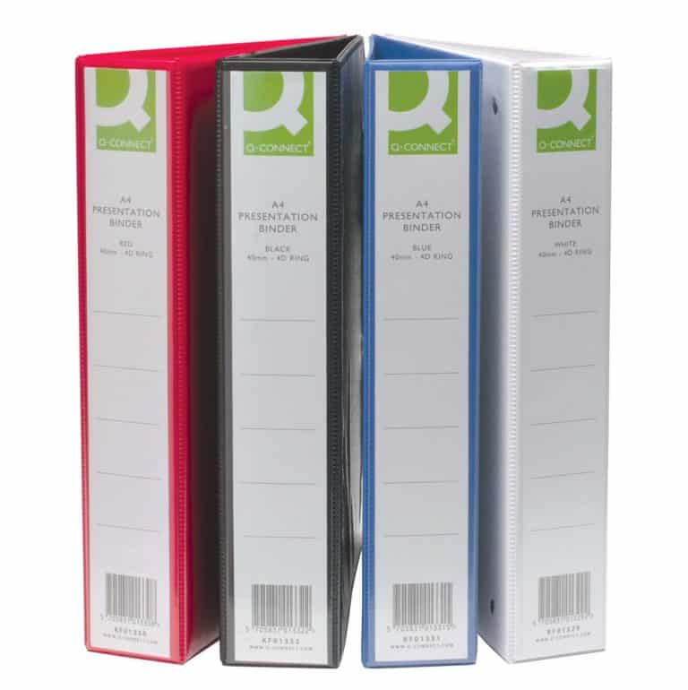 presentation binder with sleeves