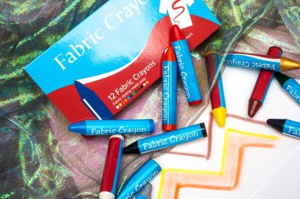 Fabric Crayons Assorted - Pk12 - Forward Products