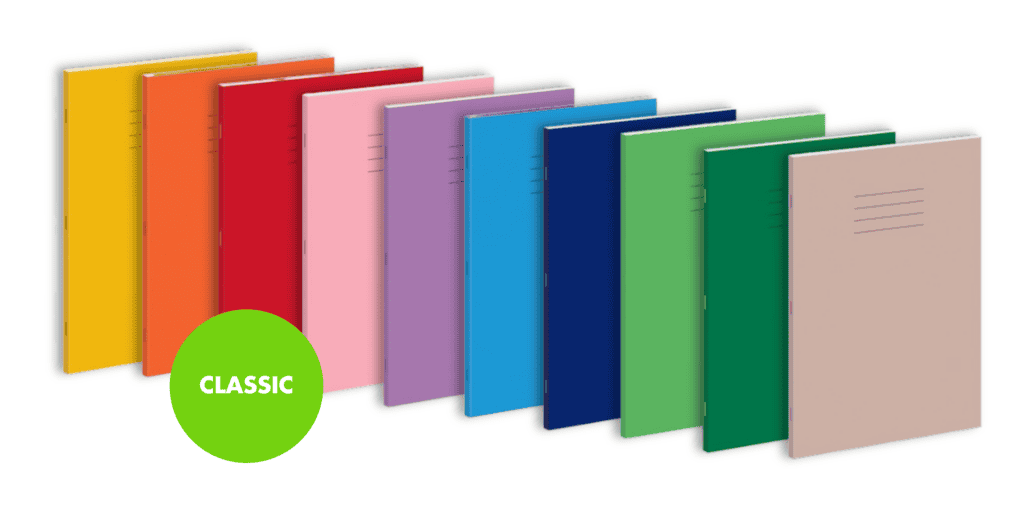 Forward Products Classic exercise book colour range